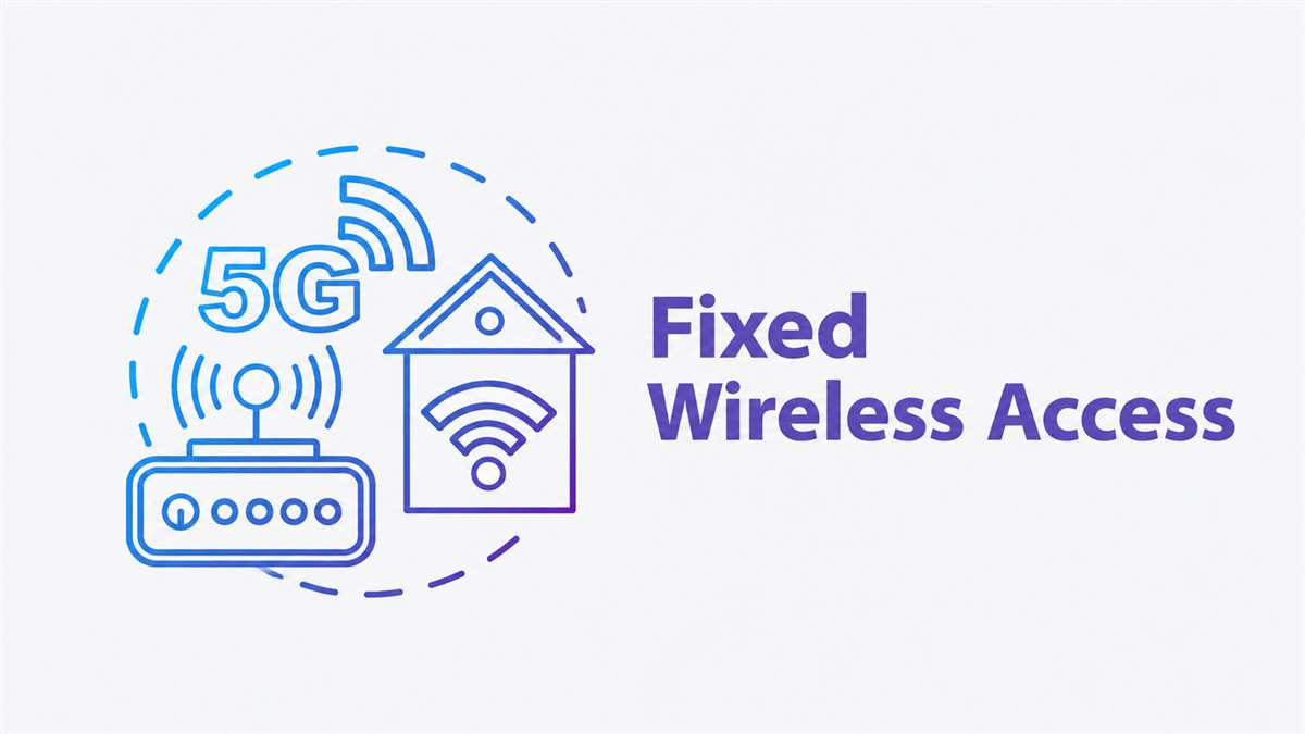cartello stilizzato per spiegare la tecnologia fwa